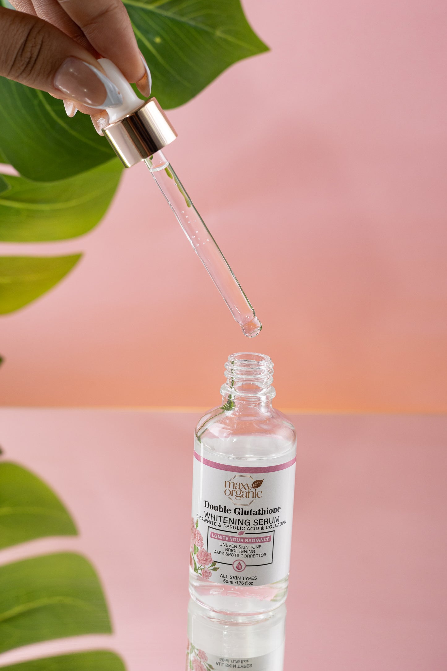 Whitening Serum.  Suero blanqueador