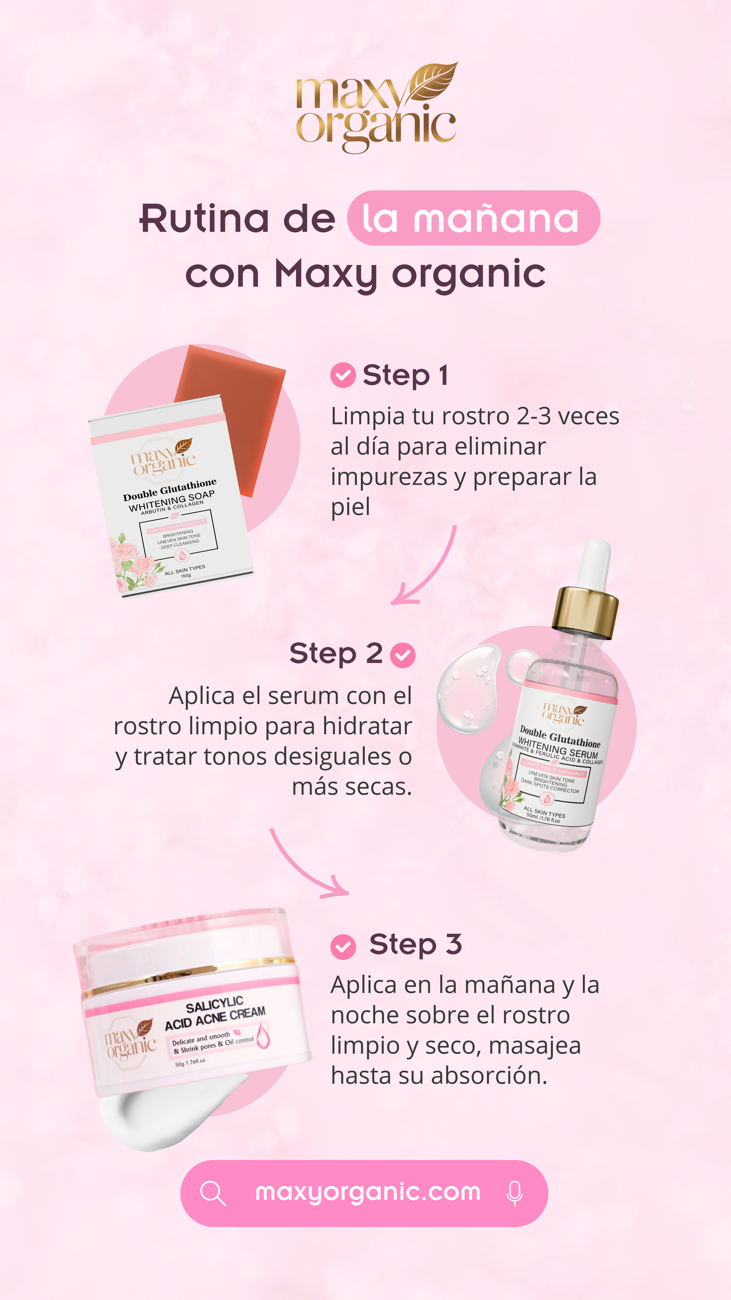Trío para el rostro acné cream
