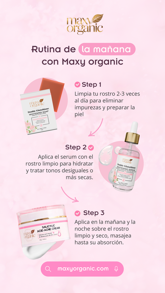 Trío para el rostro acné cream