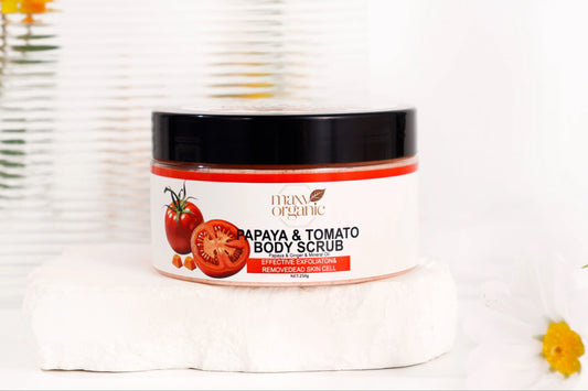 Scrub papaya y tomato🍅